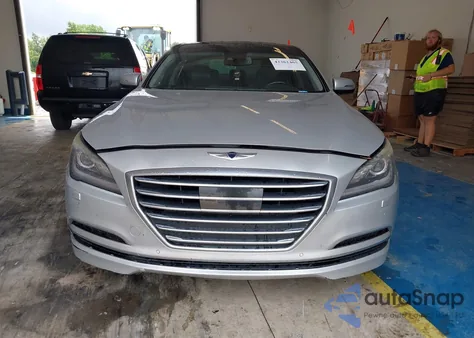 2015 Hyundai Genesis 3.8 from USA, damaged, VIN KMHGN4JE3FU049868